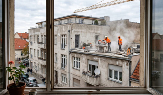 Mietminderung wegen Bauimmissionen: Wie lange Mieter weniger zahlen dürfen